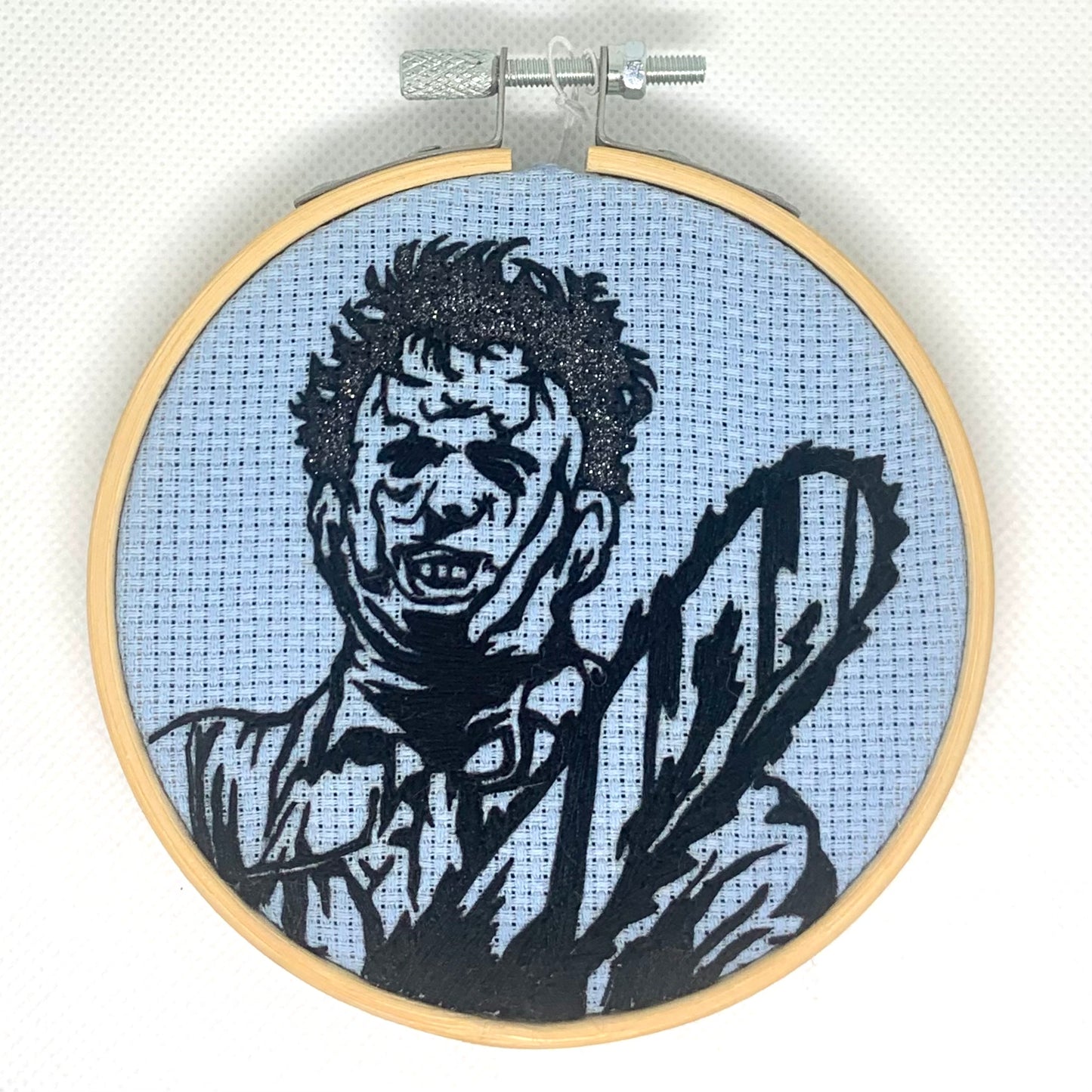 Leatherface Glitter Hoop