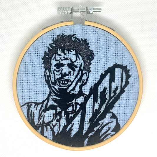 Leatherface Glitter Hoop