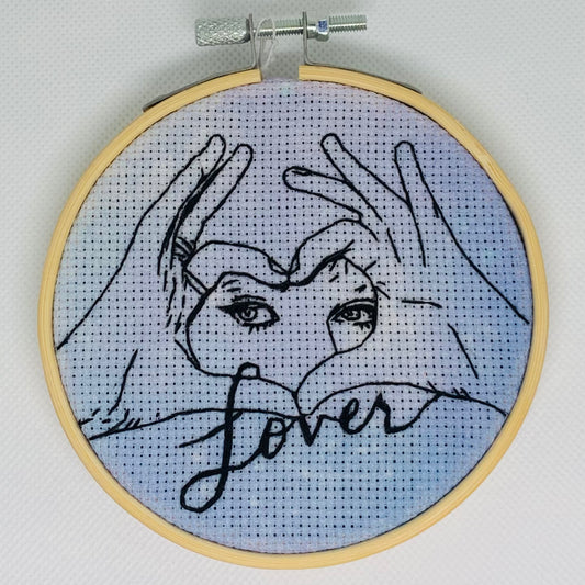 Swiftie Lover Embroidery Hoop