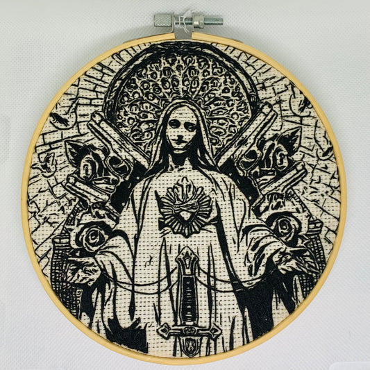 Romeo and Juliet Saint Embroidery Hoop