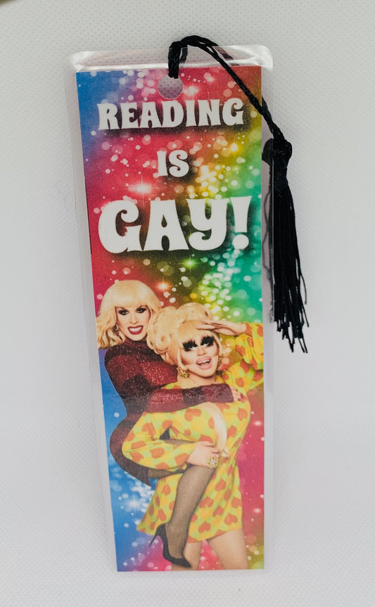 Reading Is Gay Bookmark
