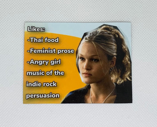 10 Things Sticker