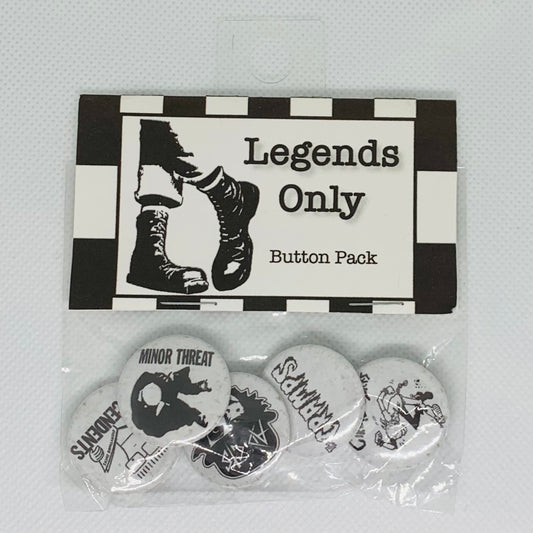 Punk Legends Button Pack