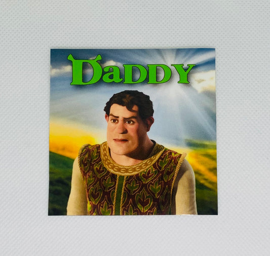 Shrek Human Daddy Sticker